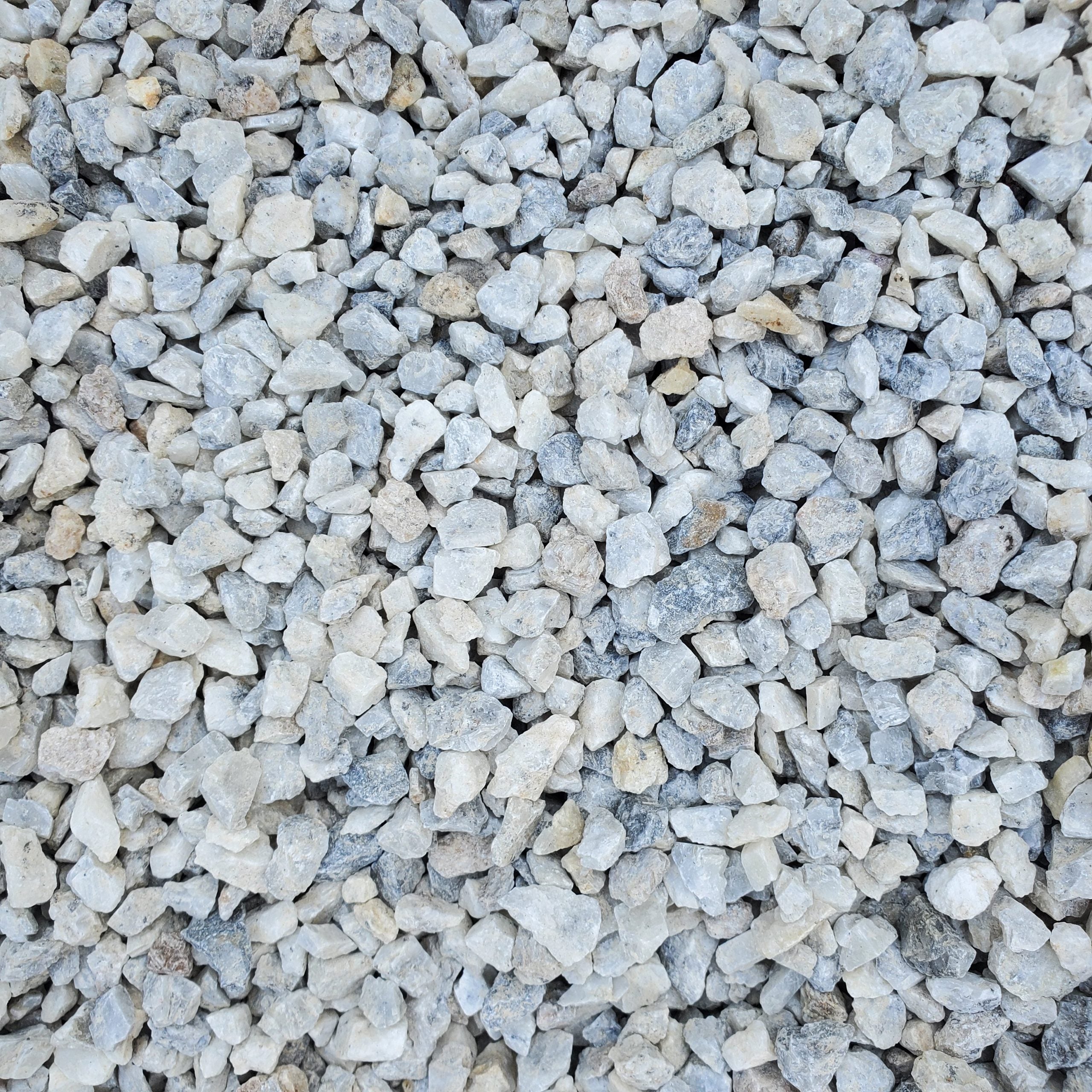 Clean White Stone (3/8